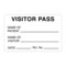 Nevs Visitor Pass - Name Of Patient/Visitor 1-15/16" x 3" VP-White - alternate 1